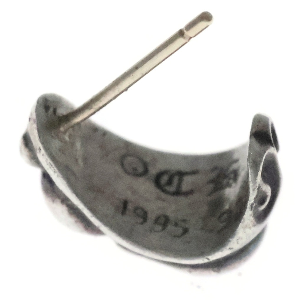CHROME HEARTS(クロムハーツ) CARVED TEARDROP カーブドティアドロップ ピアス シルバー BCA091