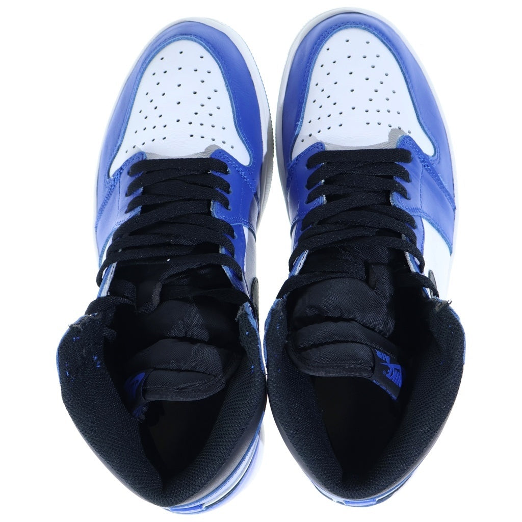 NIKE(ナイキ) AIR JORDAN 1 RETRO HIGH OG GAME ROYAL 555088-403 エアジョーダン1 ゲームロイヤル ハイカットスニーカー ブルー/ホワイト US10.5/28.5cm