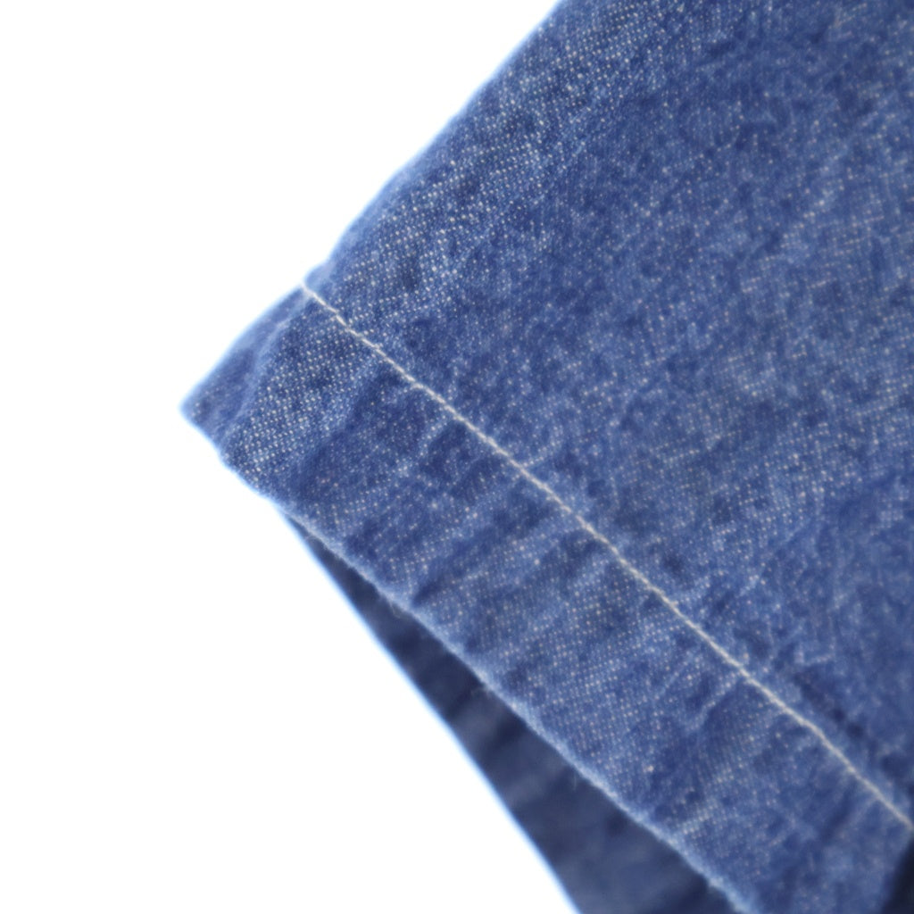 FreshService(フレッシュサービス) LIGHT DENIM S/S SHIRT デニム 半袖 シャツ インディゴ FSC252-50046