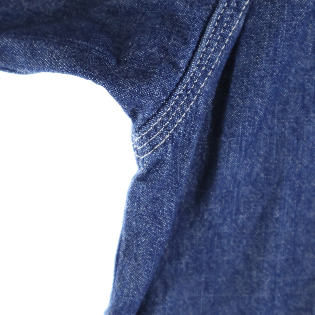 FreshService(フレッシュサービス) LIGHT DENIM S/S SHIRT デニム 半袖 シャツ インディゴ FSC252-50046
