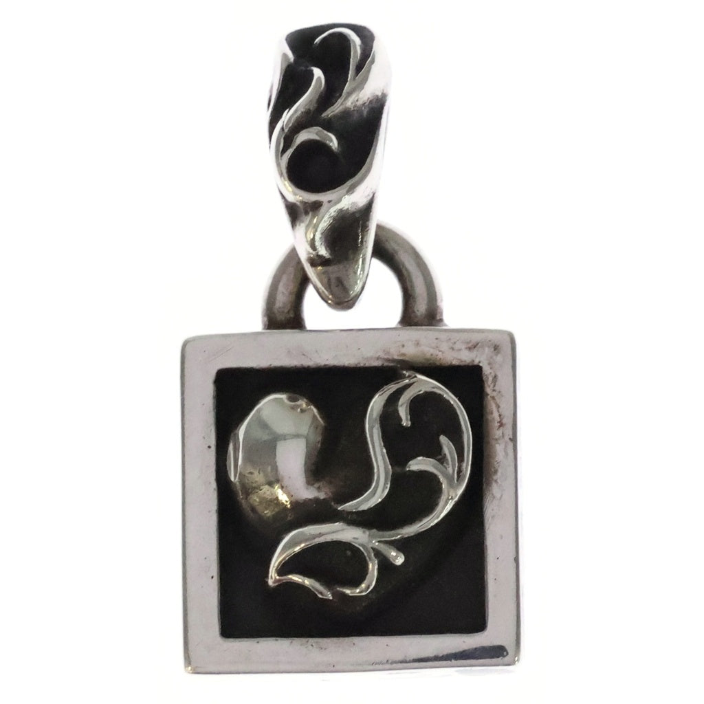 CHROME HEARTS(クロムハーツ) FRAMED HEART フレームドハート チャーム ペンダントトップ シルバー BCA273