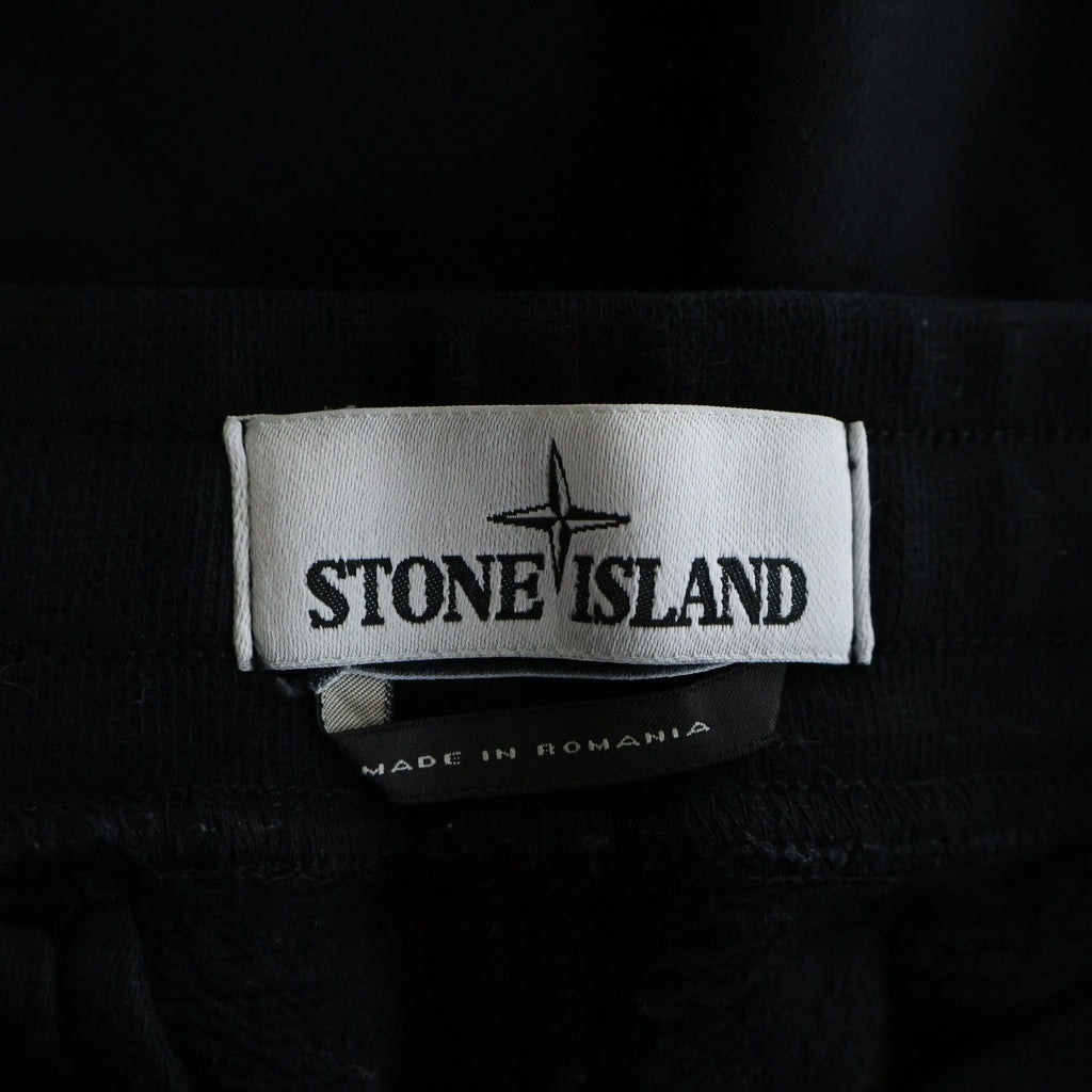 STONE ISLAND(ストーンアイランド) 19AW ワッペンロゴ スウェット ジョガーパンツ ブラック 711560320