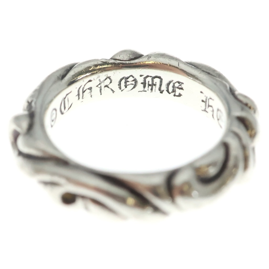 CHROME HEARTS(クロムハーツ) SCRL BAND スクロールバンド リング シルバー BCA351 レディース