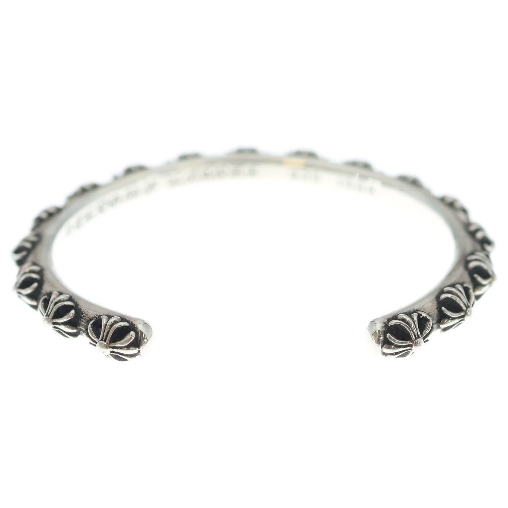 CHROME HEARTS(クロムハーツ) BANGLE CROSS クロスバンドバングル ブレスレット シルバー BCA124