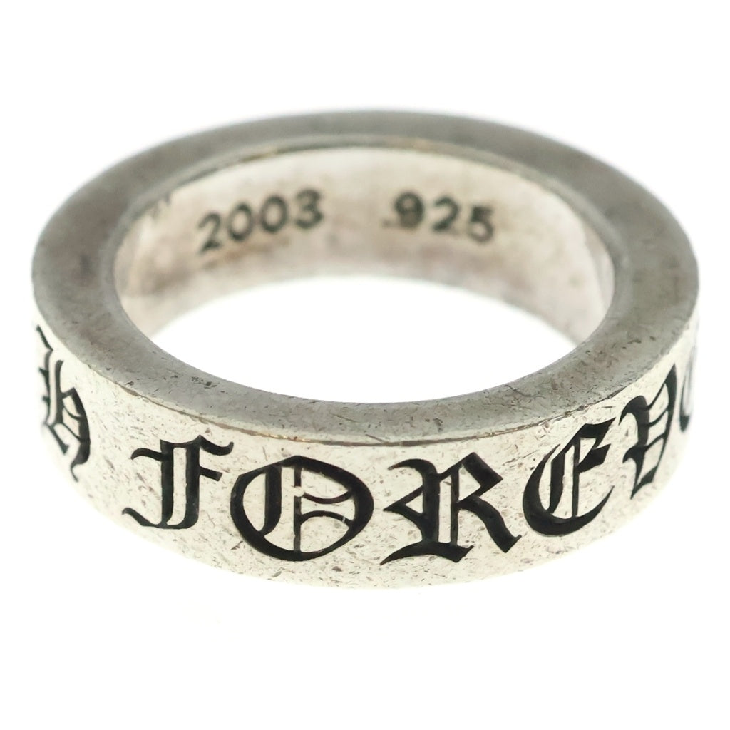 CHROME HEARTS(クロムハーツ) 6mm SPACER FOREVER 6mmスペーサーリング フォーエバーシルバーBCA337