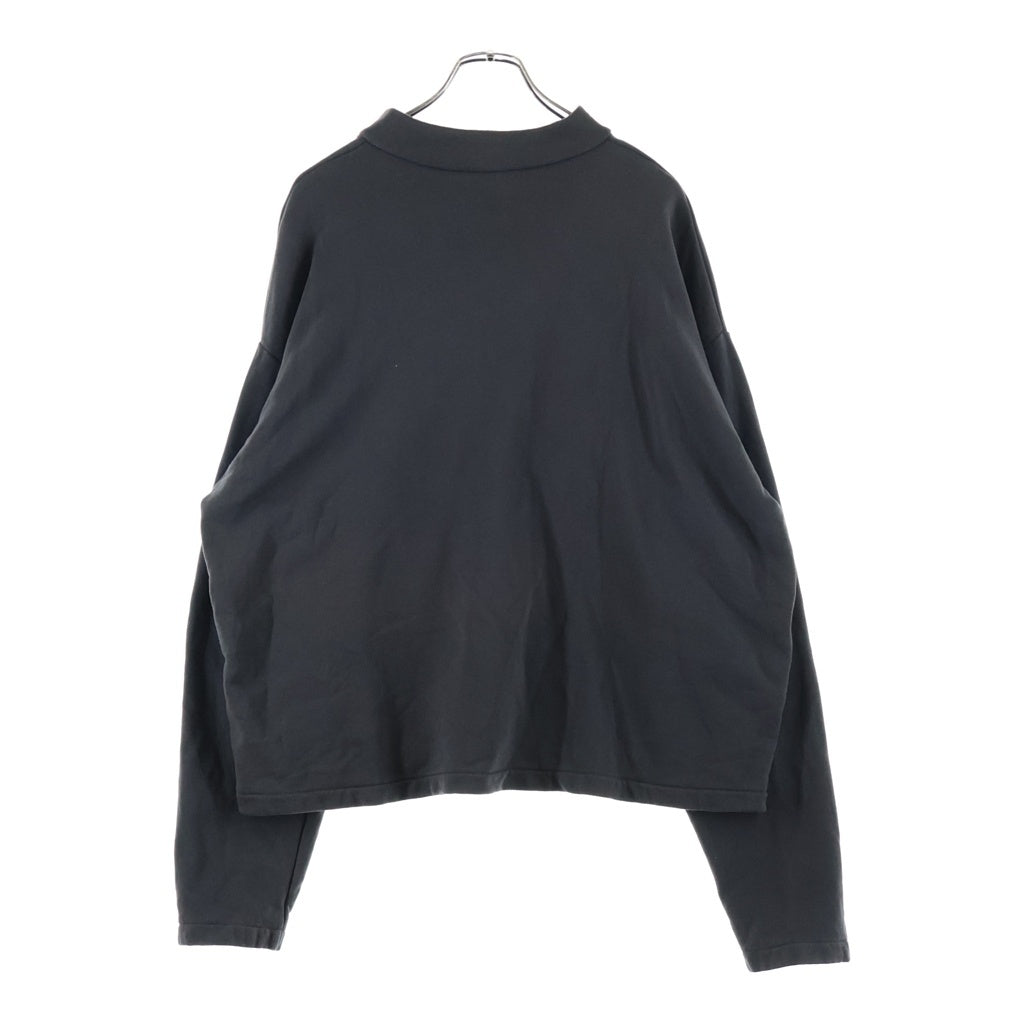 YEEZY(イージー) ハーフ ジップ スウェット シャツ グレー JC-02