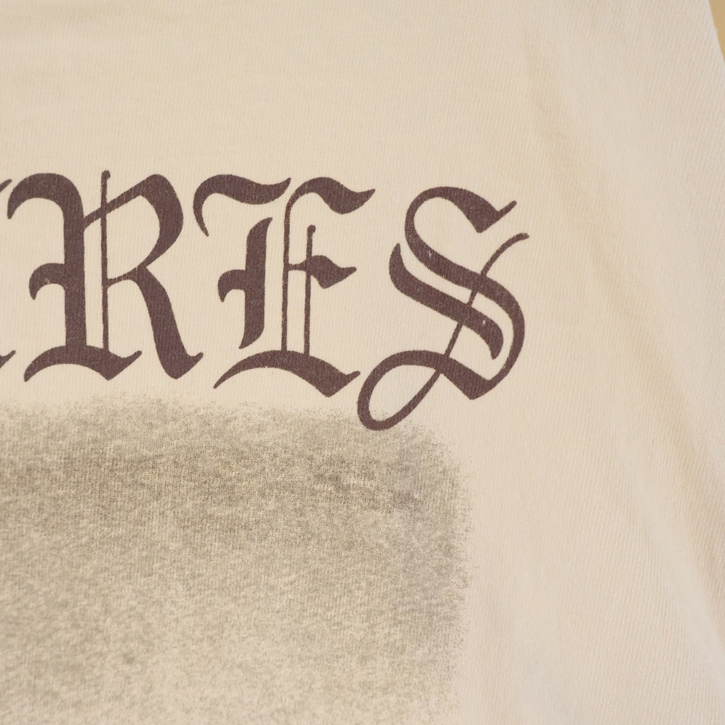 YEEZY(イージー) VULTURES LOng TEE グラフィック ロゴ プリント 長袖 ロングスリーブ Tシャツ ベージュ