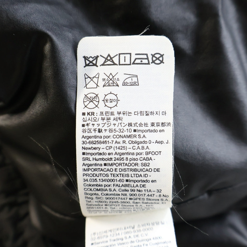 YEEZY GAP(イージーギャップ) Round Jacket ラウンド ドローコード ダウン ジャケット ブラック