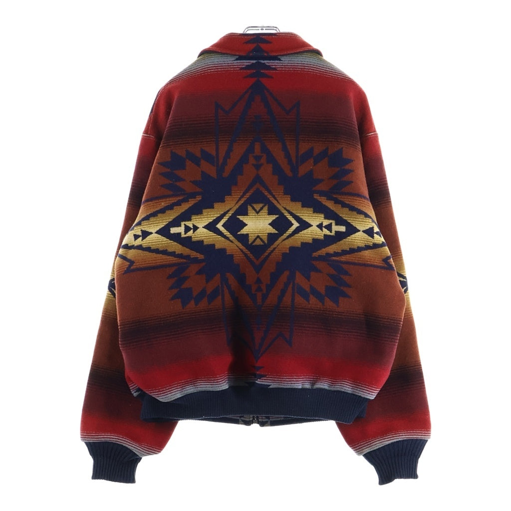 PENDLETON(ペンドルトン) 90s WOOL JIPUP BLOUSON ウール ジップアップ ブルゾンジャケット マルチ