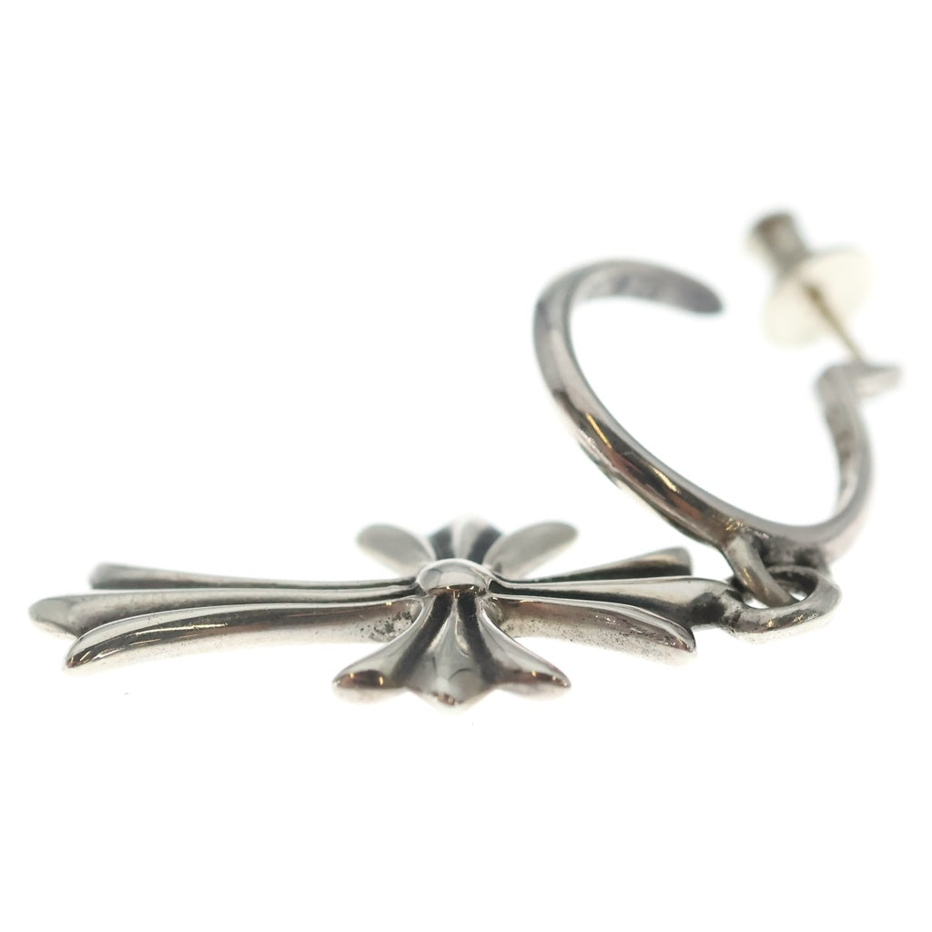 CHROME HEARTS(クロムハーツ) TINY CH CROSS タイニーCHクロス フープピアス シルバー BCA115