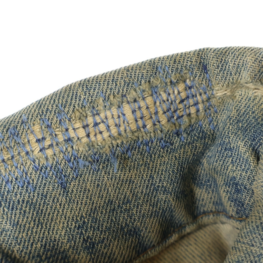 Levi's(リーバイス) 70S-80S VINTAGE ヴィンテージ USA製 BIG E 両面タブ デニム トラッカー ジャケット インディゴ 71557‐0214