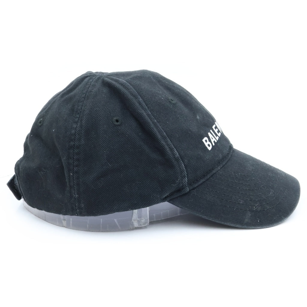 BALENCIAGA(バレンシアガ) 17SS ARCHETYPE アーチタイプ ロゴ ベースボールキャップ 帽子 ブラック レディース