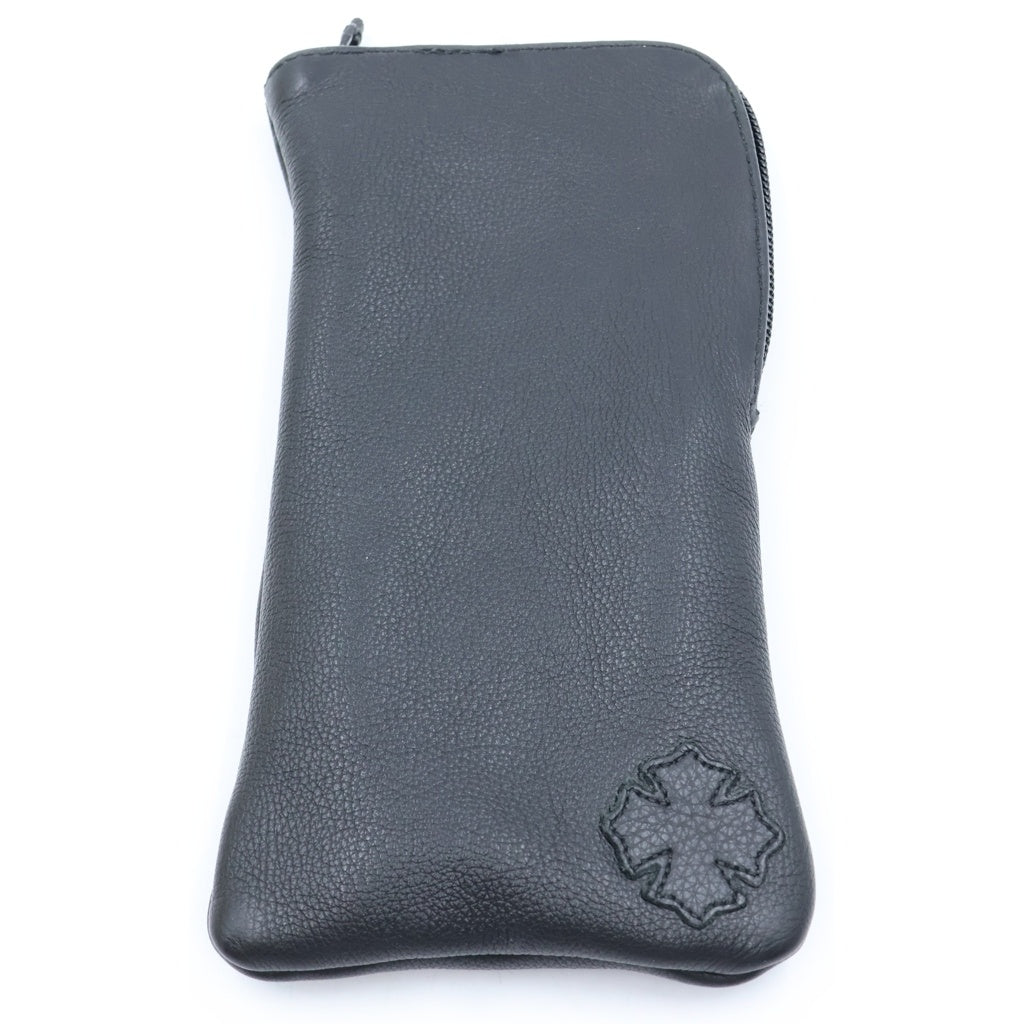 CHROME HEARTS(クロムハーツ) VAGILLIONAIRE2 ダガーテンプル ウェリントン アイウェア 眼鏡 ブラック/ゴールド