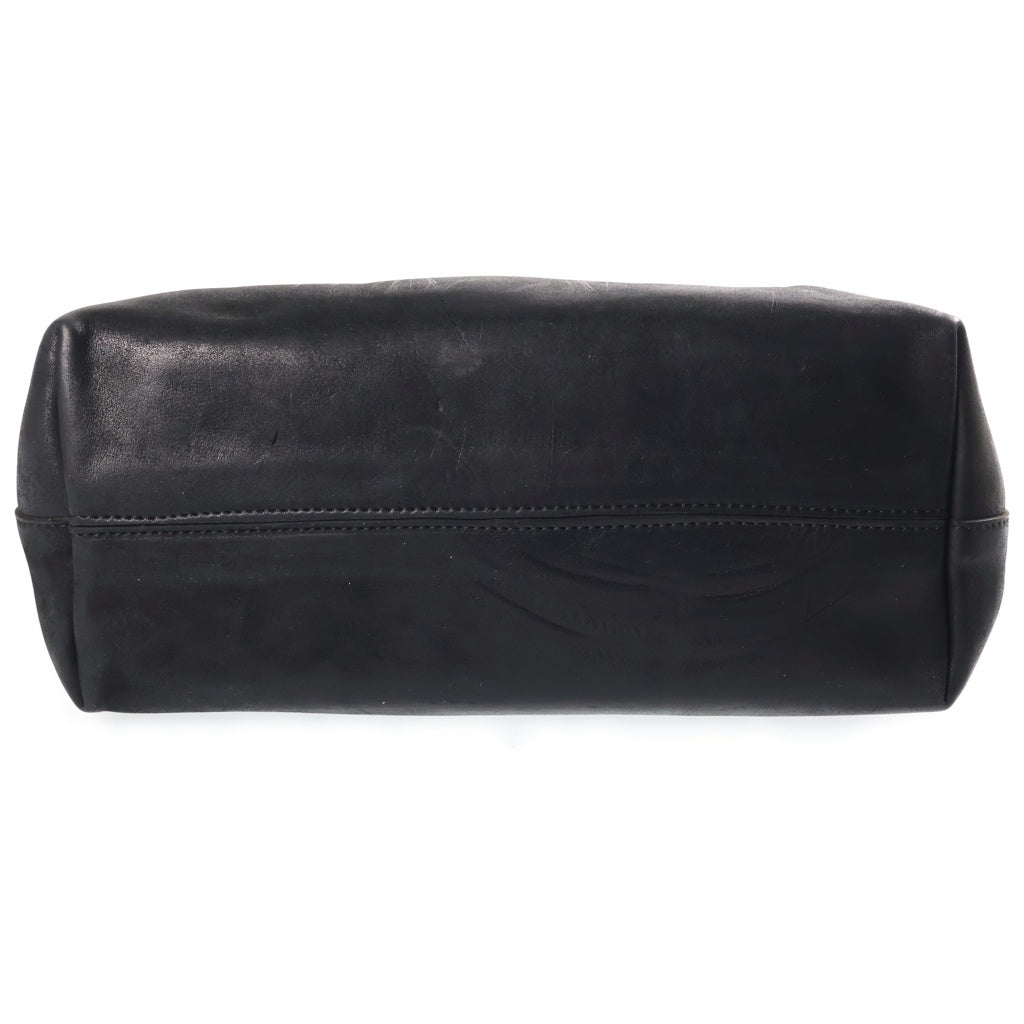 NO BRAND(ノーブランド) tagliovivo タリオヴィヴォ hook tote レザー フックトート ブラック