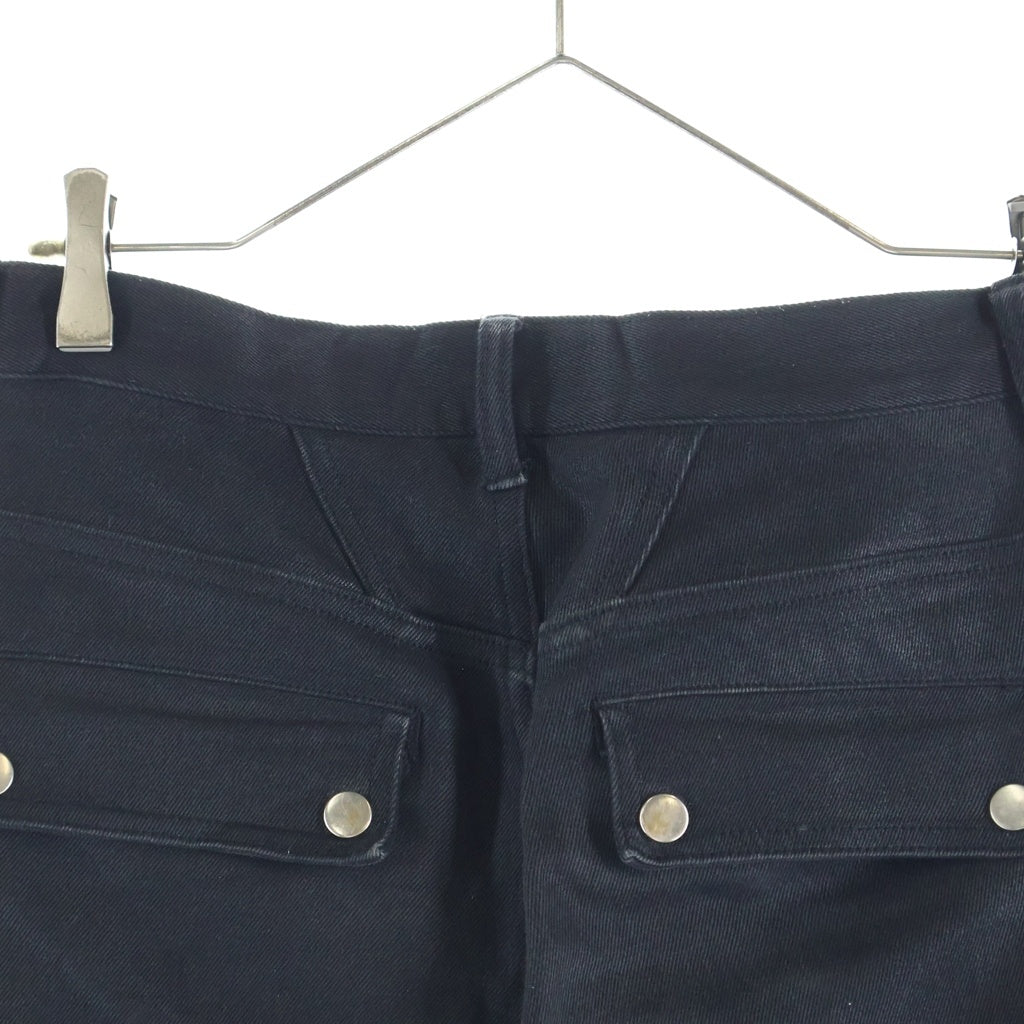 BREATH(ブレス) 24AW MULTI POCKET SLIM CARGO TYPE-2 スリムカーゴパンツ ブラック BR24AW-P1003