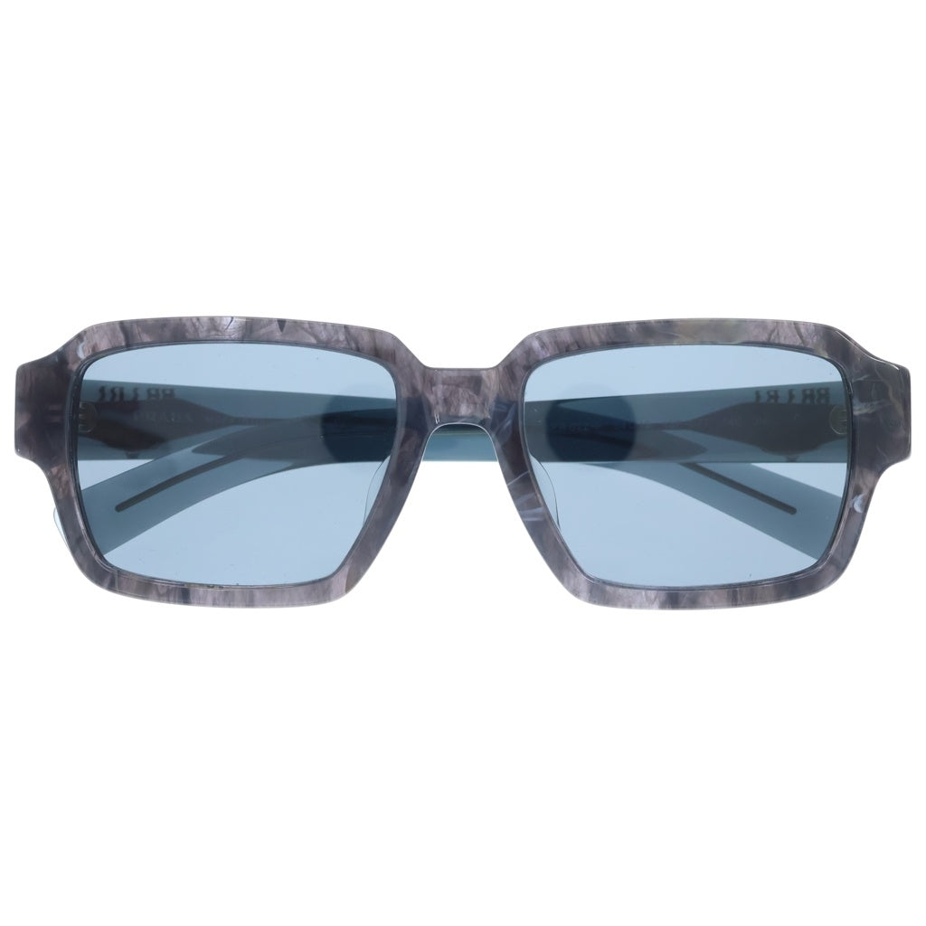 PRADA(プラダ) アセテートフレーム サイドロゴ スクエアサングラス アイウェア グレー SPR02Z-F
