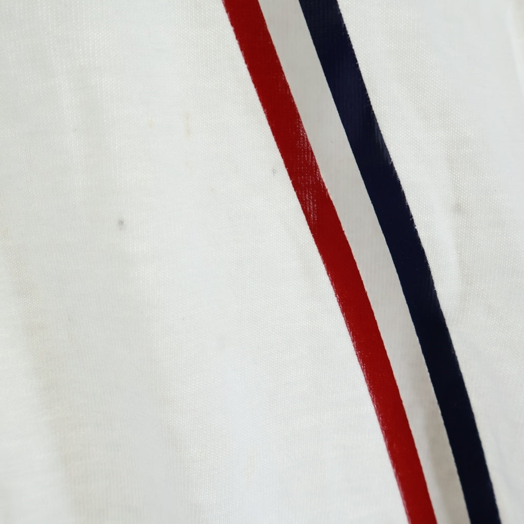MONCLER(モンクレール) フロントMロゴ プリント半袖Tシャツ カットソー ホワイト E20918048250
