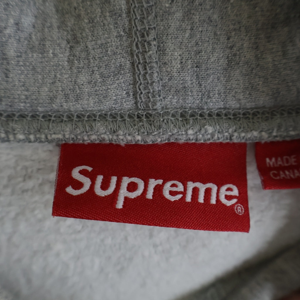 SUPREME(シュプリーム) 20AW Cross Box Logo Hooded Sweatshirt クロスボックスロゴ プルオーバースウェットパーカー グレー