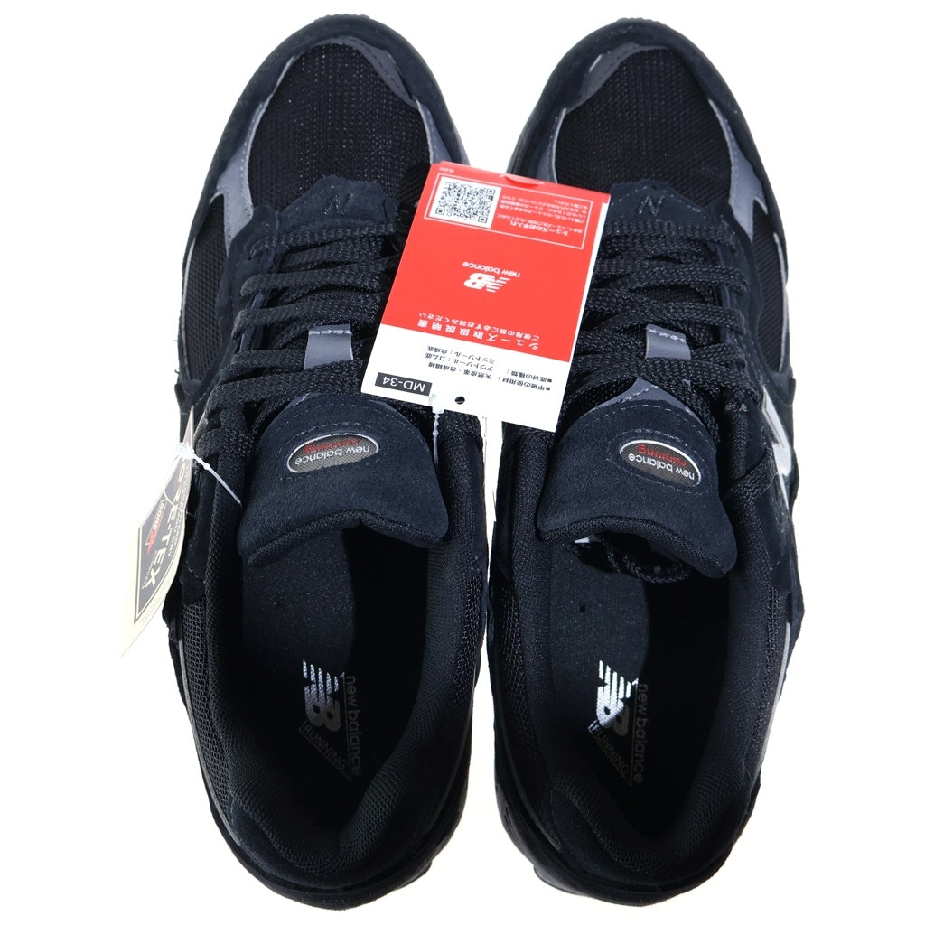 New Balance(ニューバランス) 2002R GORE-TEX メッシュスエード切り替え ローカットスニーカー ブラック