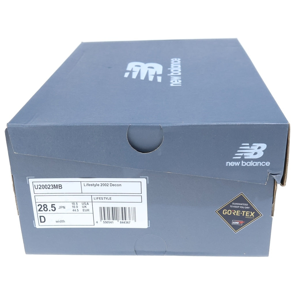 New Balance(ニューバランス) 2002R GORE-TEX メッシュスエード切り替え ローカットスニーカー ブラック