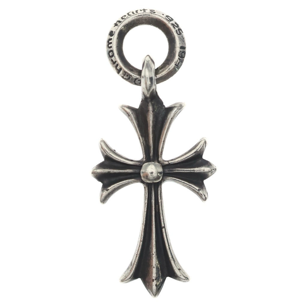 CHROME HEARTS(クロムハーツ) TINY CH CROSS タイニーCHクロス チャーム ネックレストップ シルバー BCA382