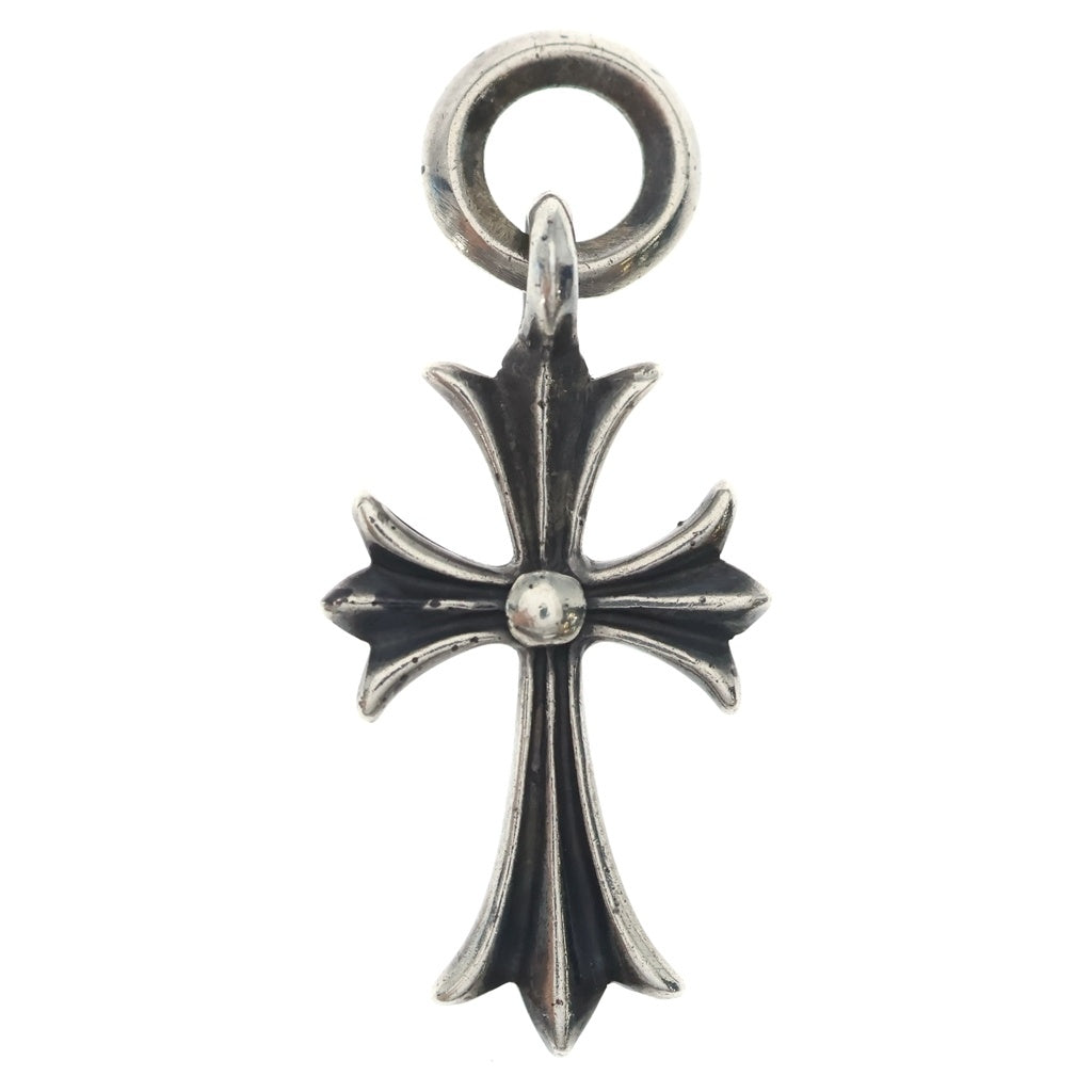 CHROME HEARTS(クロムハーツ) TINY CH CROSS タイニーCHクロス チャーム ネックレストップ シルバー BCA382