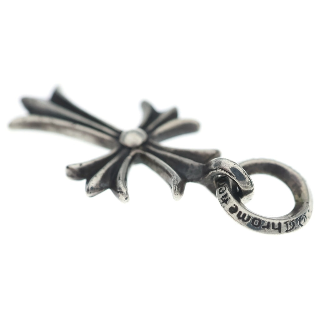 CHROME HEARTS(クロムハーツ) TINY CH CROSS タイニーCHクロス チャーム ネックレストップ シルバー BCA382