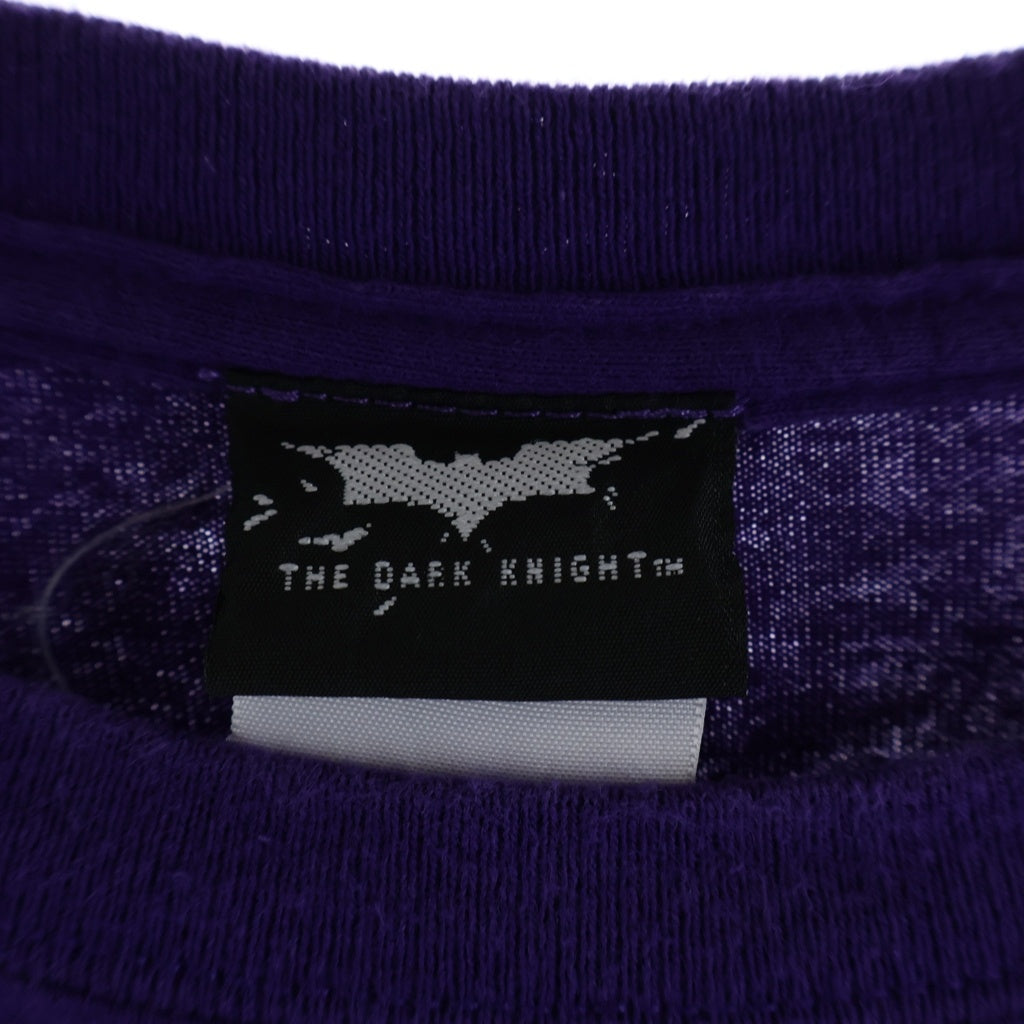 VINTAGE(ヴィンテージ) 00sTHE DARK NIGHT JOKER ザ ダークナイト ジョーカー プリンテッド 半袖Tシャツ カットソー パープル