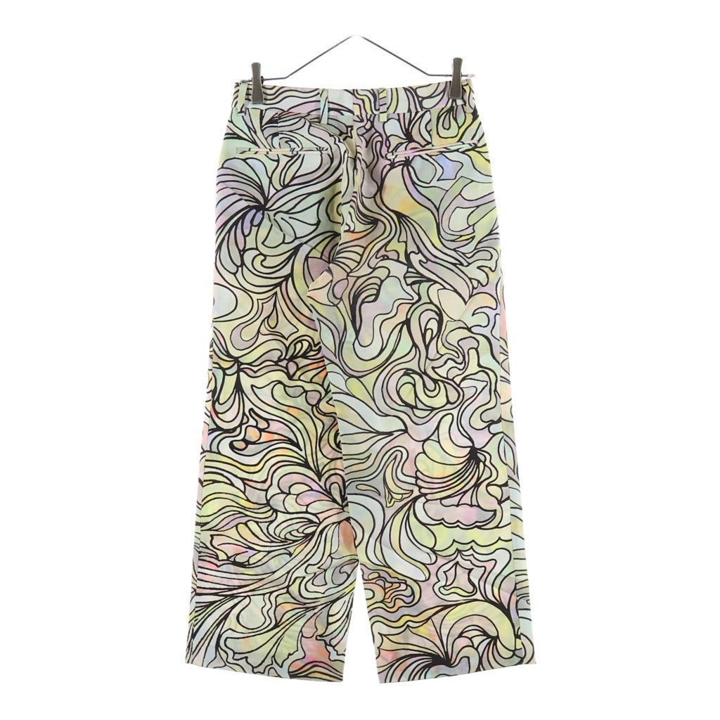 DRIES VAN NOTEN(ドリスヴァンノッテン) 総柄 ストレート パンツ マルチ レディース