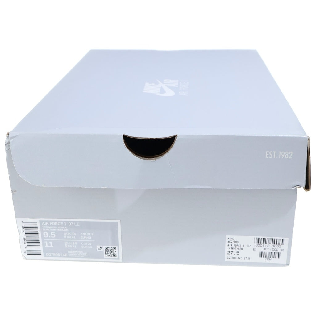 NIKE(ナイキ) AIR FORCE 1 LOW '07 SBY COLLECTION エアフォース1 シブヤコレクション ローカットスニーカー ホワイト US9.5/27.5cm CQ7506-146