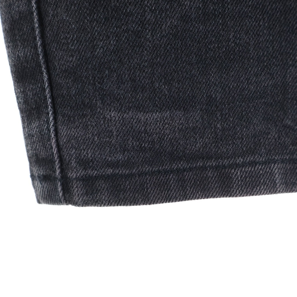 BALMAIN(バルマン) 16AW Stretch Biker Denim Pants ストレッチ バイカーデニムパンツ ブラック POHT551D204