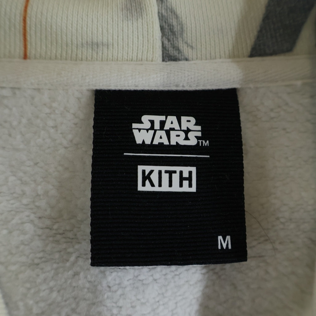 KITH(キス) 23AW ×Kith Star Wars Sketches Hoodie フーデット スウェットシャツ パーカー ホワイト