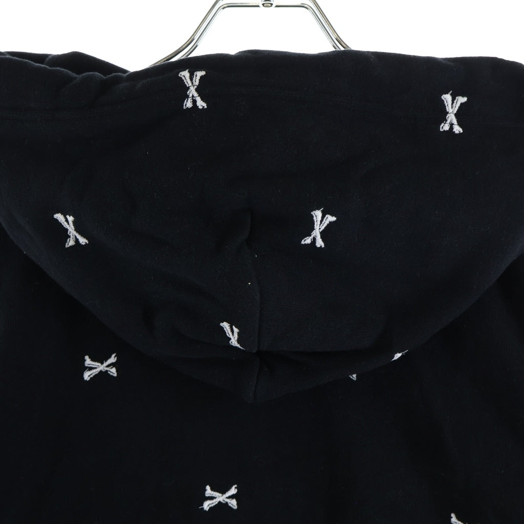 WTAPS(ダブルタップス) 22AW ACNE HOODY CTPL TEXTILE クロスボーン 刺繍 フーデット スウェットシャツ パーカー 222ATDT-CSM26