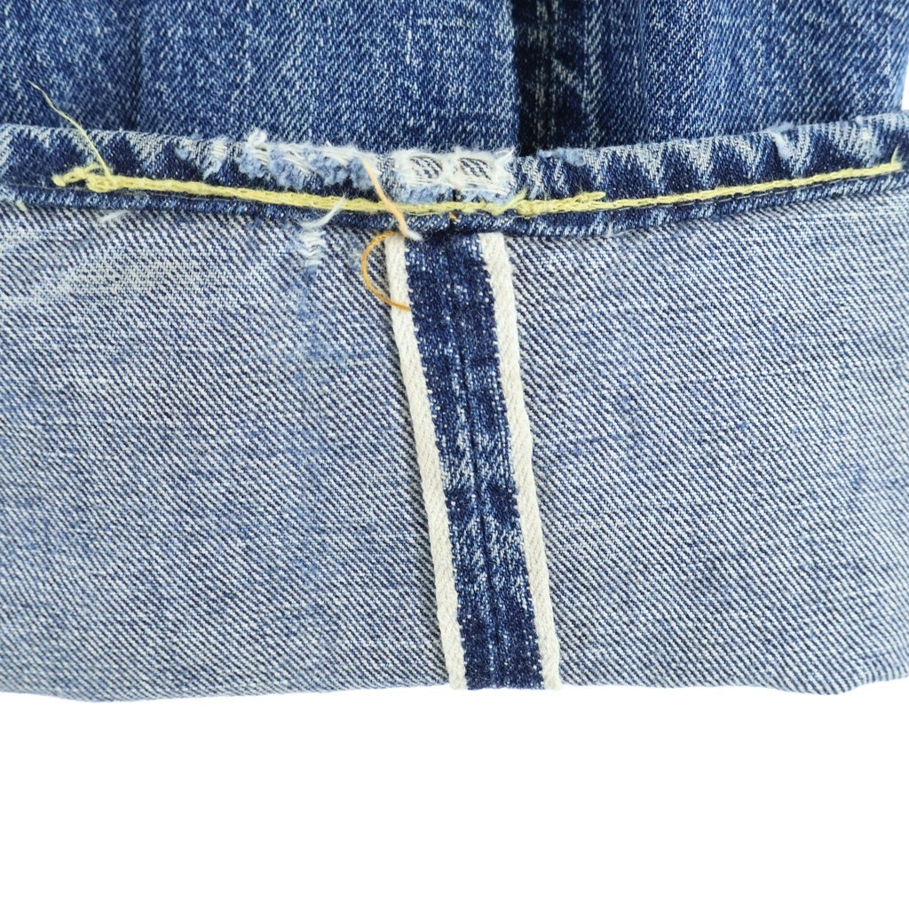 Levi's(リーバイス) 60S VINTAGE 501 BIG E Sタイプ Vステッチ ボタン裏刻印6 足長R デニム パンツ インディゴ