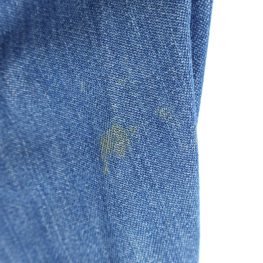Wrangler(ラングラー) 60S 斜めベルタグ シャンブレー 長袖 シャツ インディゴ