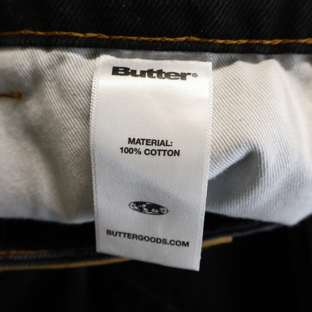 Butter Goods(バターグッズ) Butter Goods バター グッズ バギー デニム ブラック