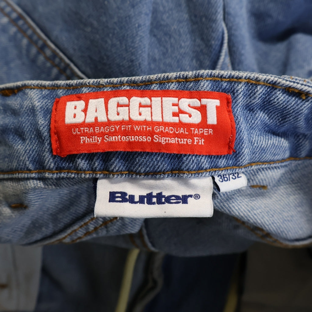 Butter Goods(バターグッズ) Butter Goods バター グッズ バギー デニム インディゴ