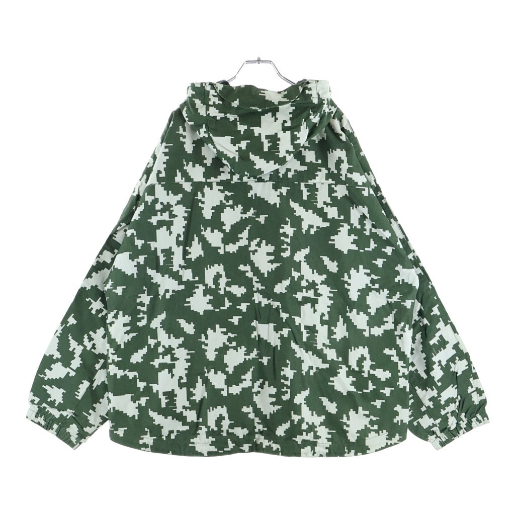 STUSSY(ステューシー) 90s デジカモ ジップアップ ミリタリージャケット カーキ