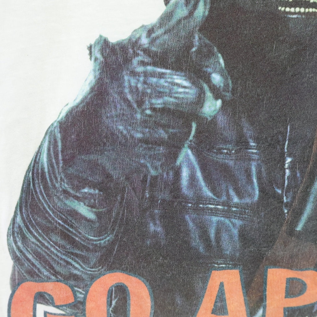 A BATHING APE(アベイシングエイプ) 90s 猿の惑星 フロントプリント半袖Tシャツ カットソー ホワイト
