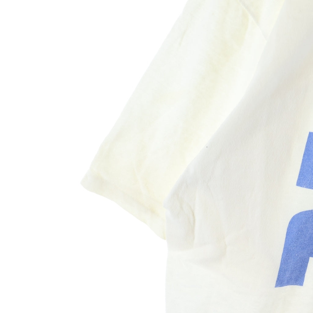 A BATHING APE(アベイシングエイプ) 90S 初期 SHALL NEVER KILL APE ロゴ プリント 半袖 Tシャツ カットソー ホワイト