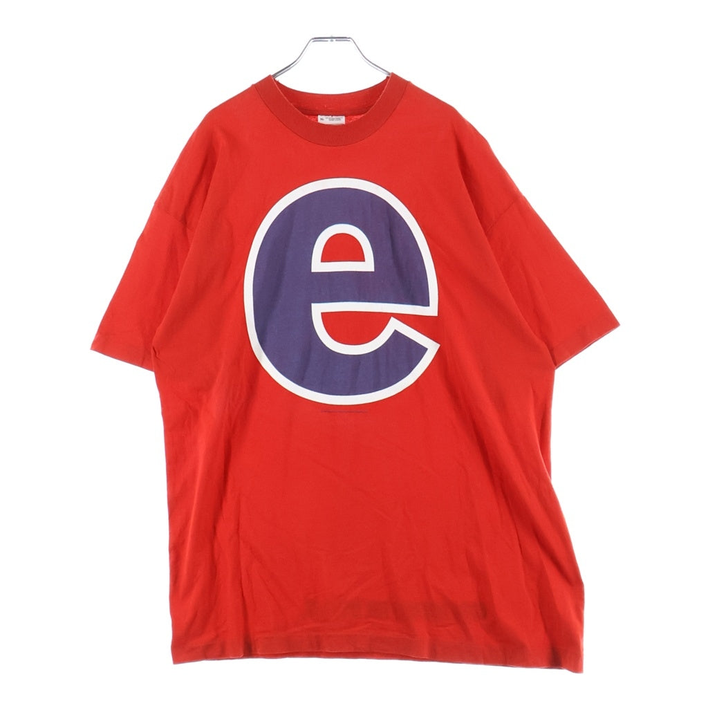 VINTAGE(ヴィンテージ) 90S Rage Against the Machine レイジ・アゲインスト・ザ・マシーン Evil Empire EURO BOOT ロゴ プリント 半袖 Tシャツ カットソー レッド