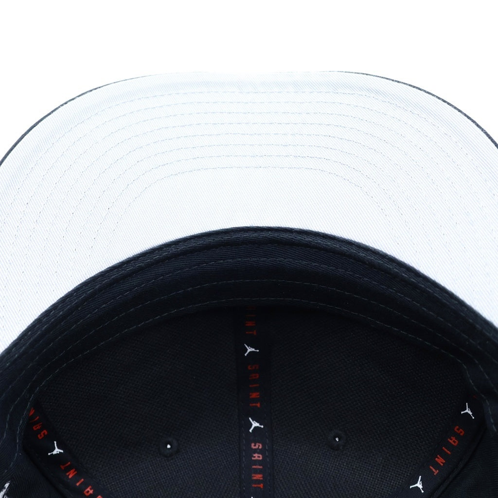 NIKE(ナイキ) SAINT MICHAEL JORDAN PRO S FB STM CAP セントマイケル ジョーダン ロゴパッチ ベースボールキャップ 帽子 ブラック IO7950-010