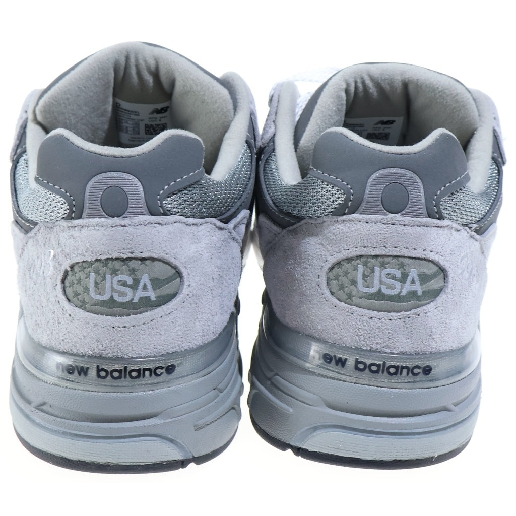 New Balance(ニューバランス) スエード ローカット スニーカー グレー US7.5/25.5cm MR993GL