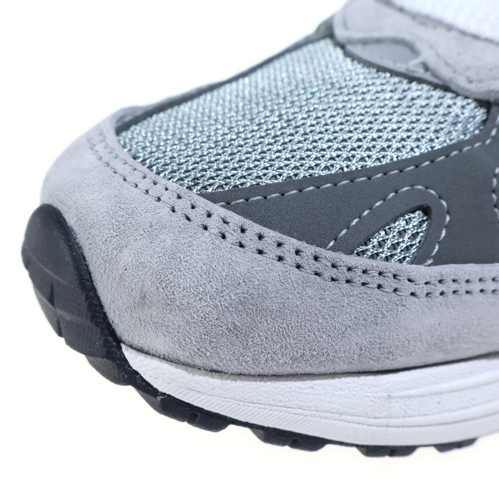 New Balance(ニューバランス) スエード ローカット スニーカー グレー US7.5/25.5cm MR993GL