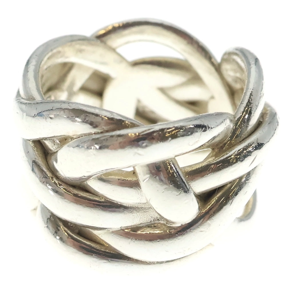 BOTTEGA VENETA(ボッテガヴェネタ) Tone Ring トーンリング 指輪 シルバー 680314-V5070