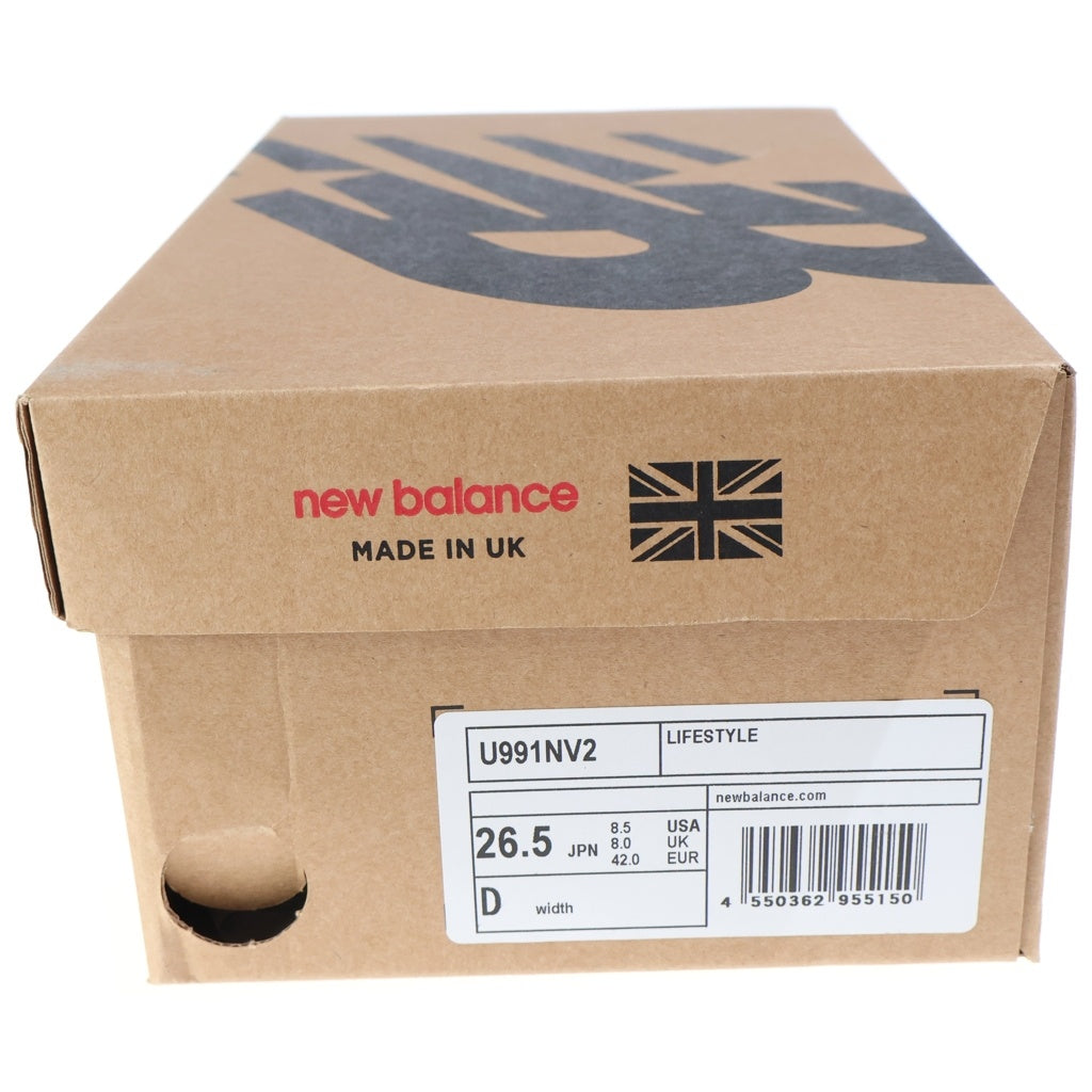 New Balance(ニューバランス) U991 イングランド製 ローカットスニーカー ネイビー USU8.5 991NV2 U991NV2