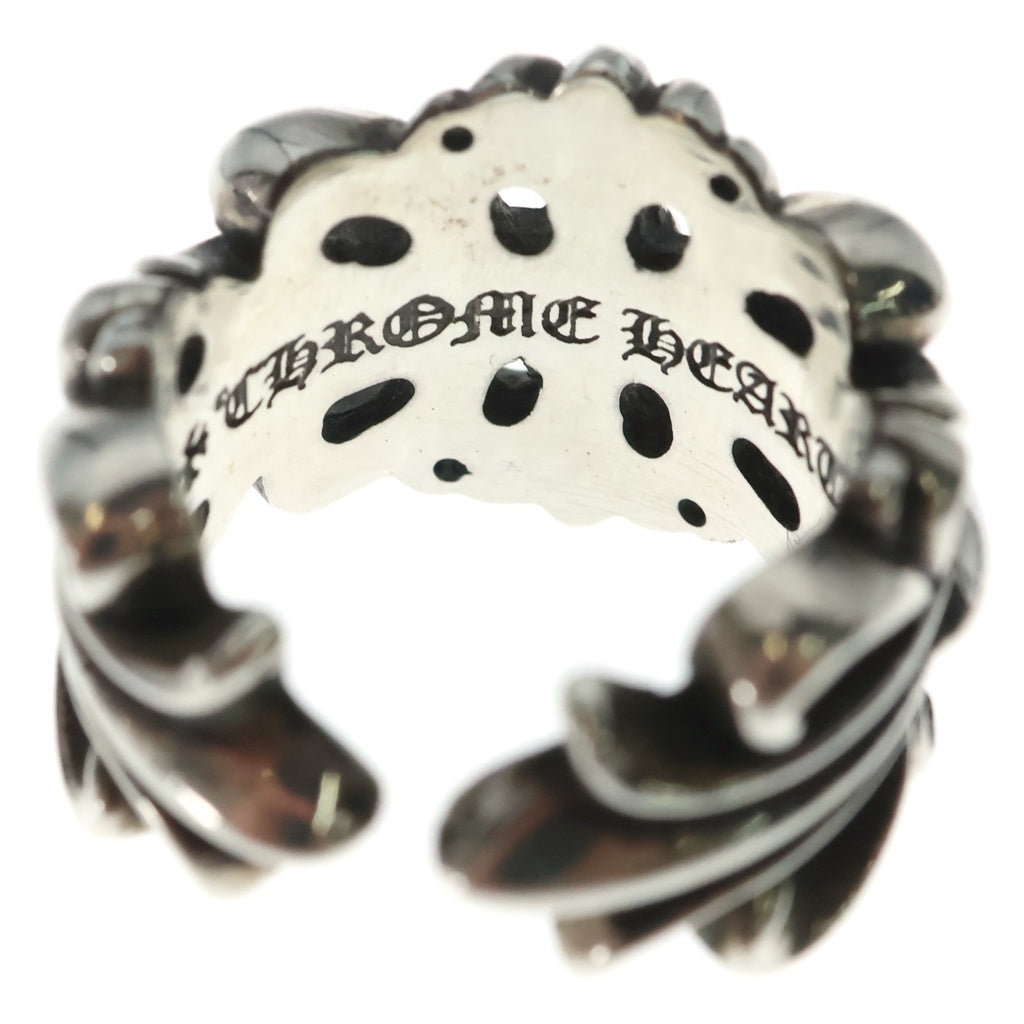 CHROME HEARTS(クロムハーツ) DBL FLRL CRS ダブルフローラルクロス リング シルバー BCA390