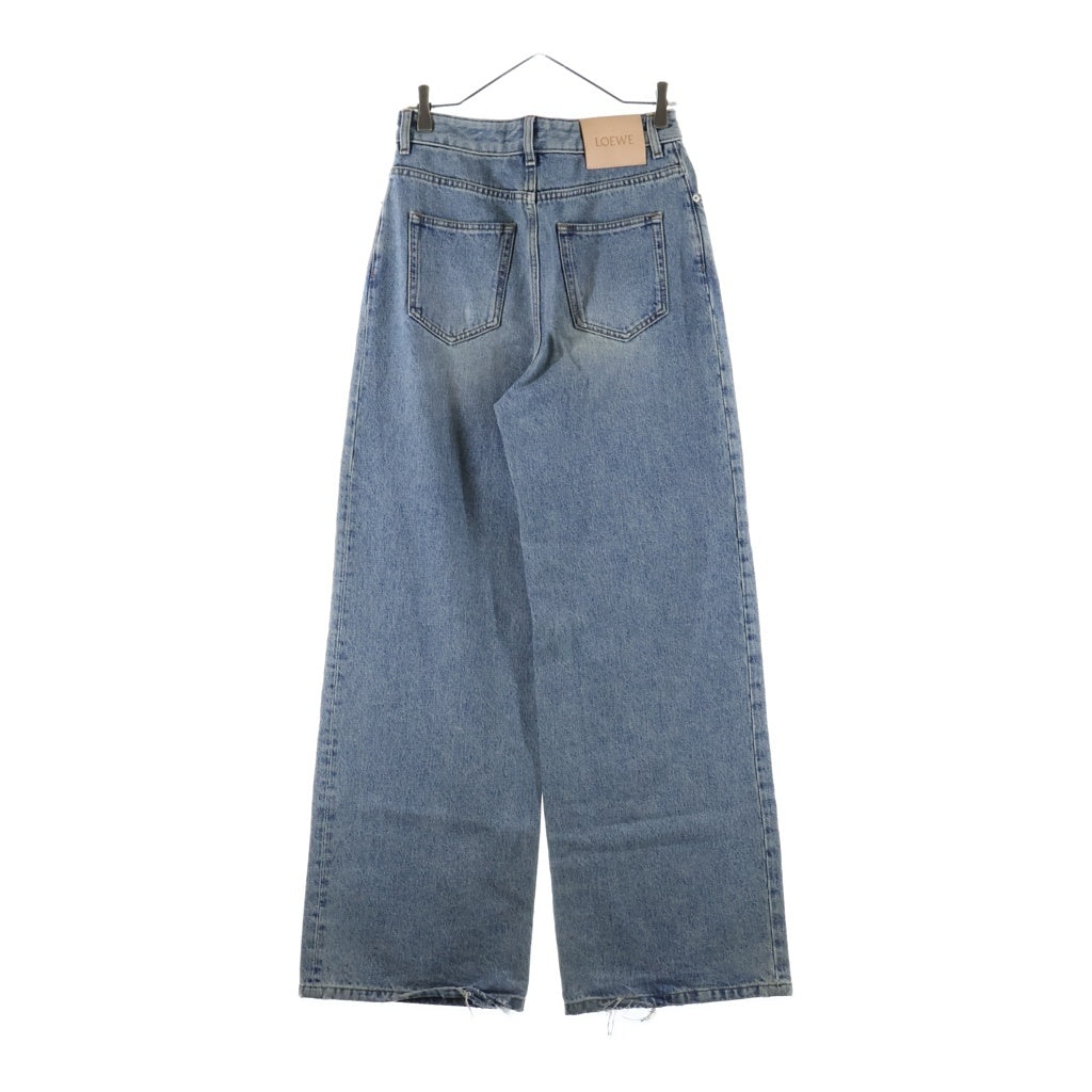 LOEWE(ロエベ) Button fly Wide Denim Pants ボタンフライ ワイド デニムパンツ S540Y11X73