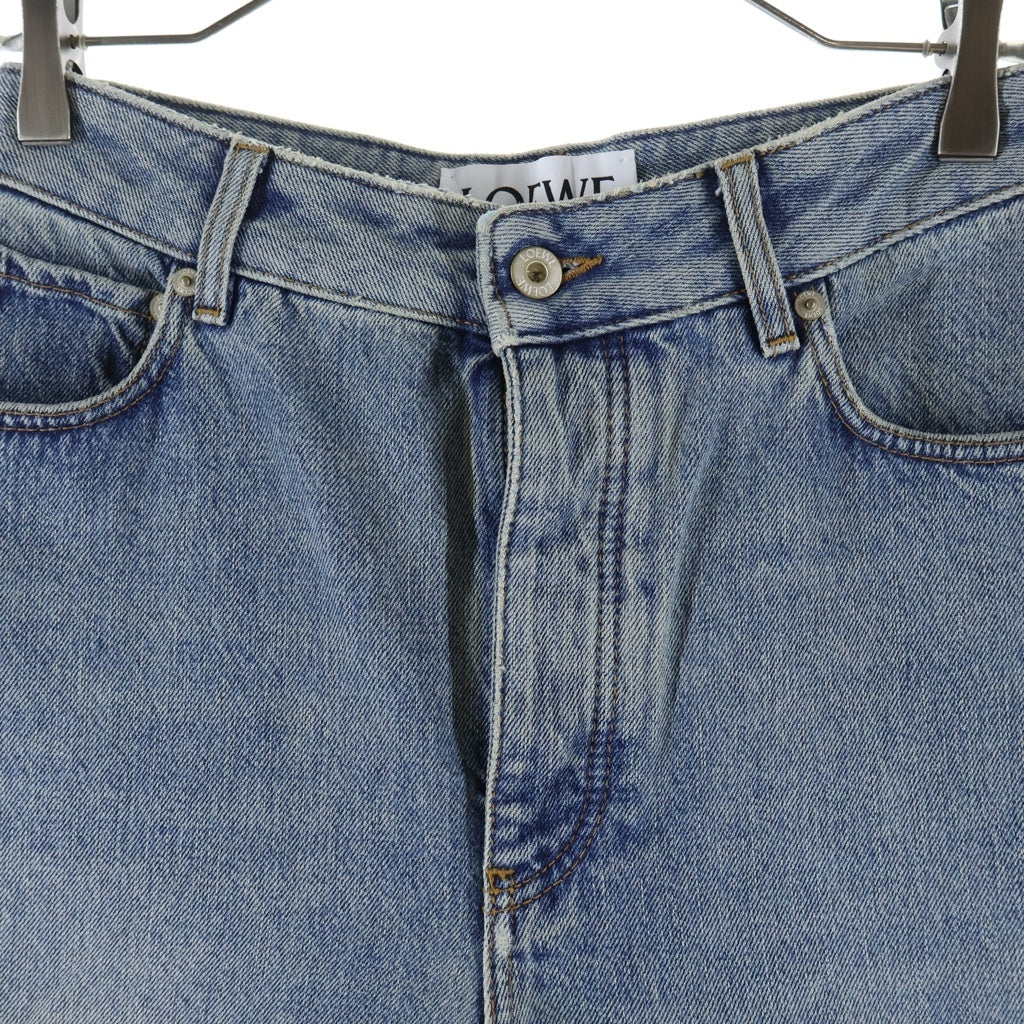 LOEWE(ロエベ) Button fly Wide Denim Pants ボタンフライ ワイド デニムパンツ S540Y11X73