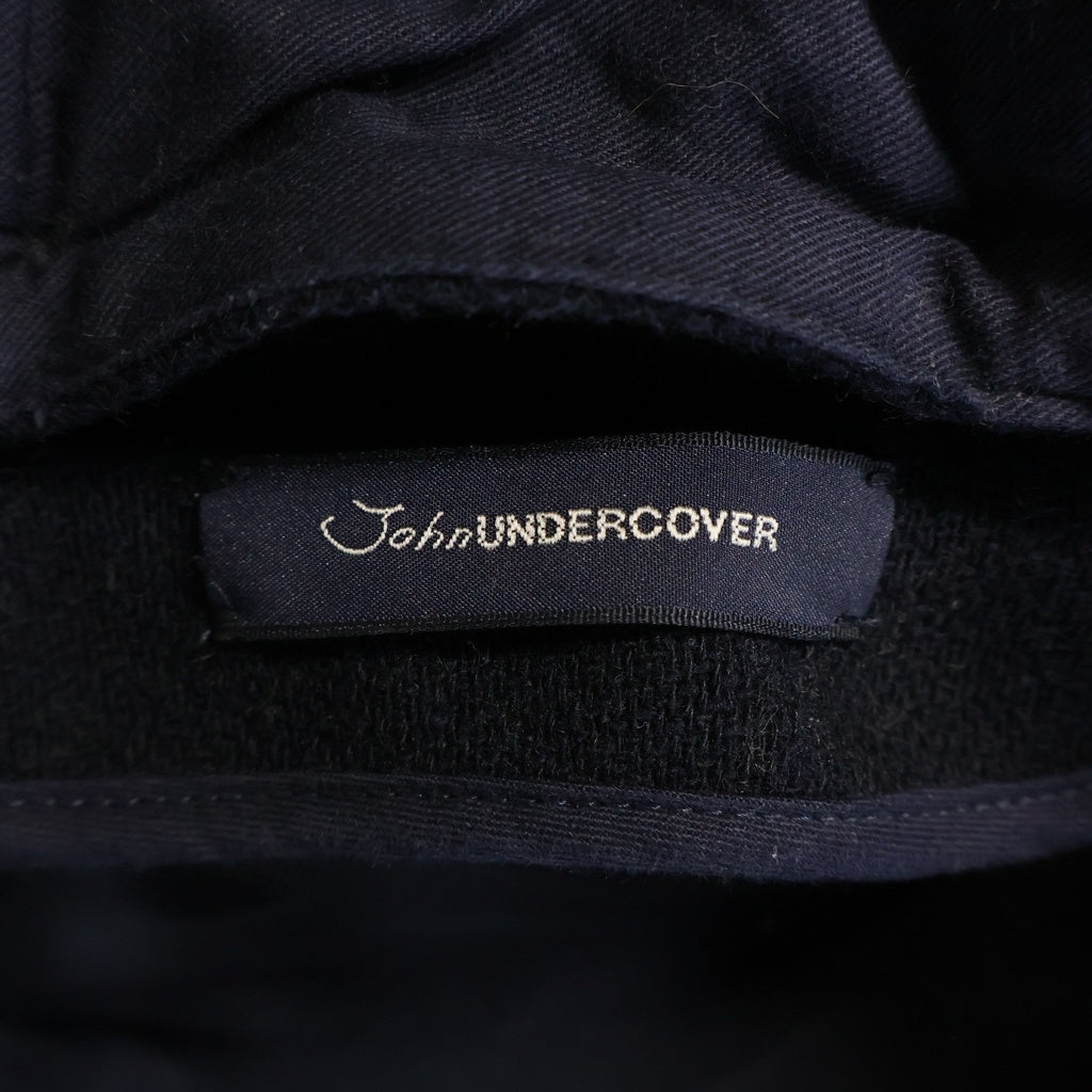 John UNDERCOVER(ジョン アンダーカバー) 14AW メルトン ダッフルコート ネイビー JUN4302